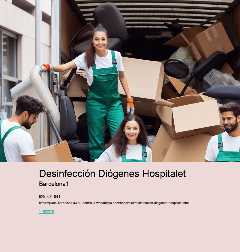 desinfección Diógenes Hospitalet