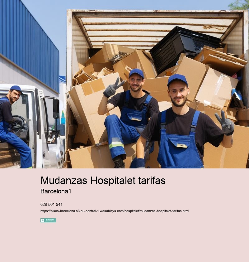 Mudanzas Hospitalet tarifas