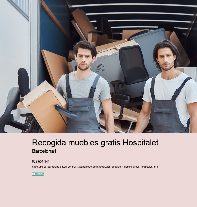 Recogida muebles gratis Hospitalet